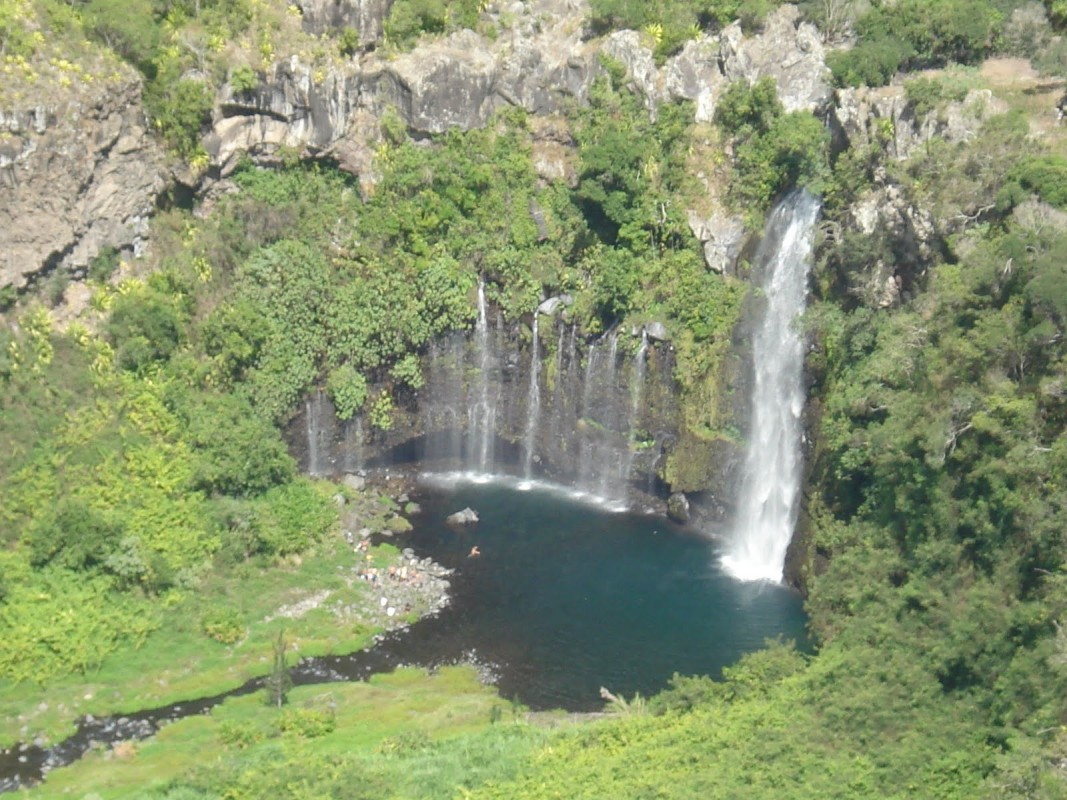 Grand Bassin - Voile de la Mariée - Carte de La Réunion