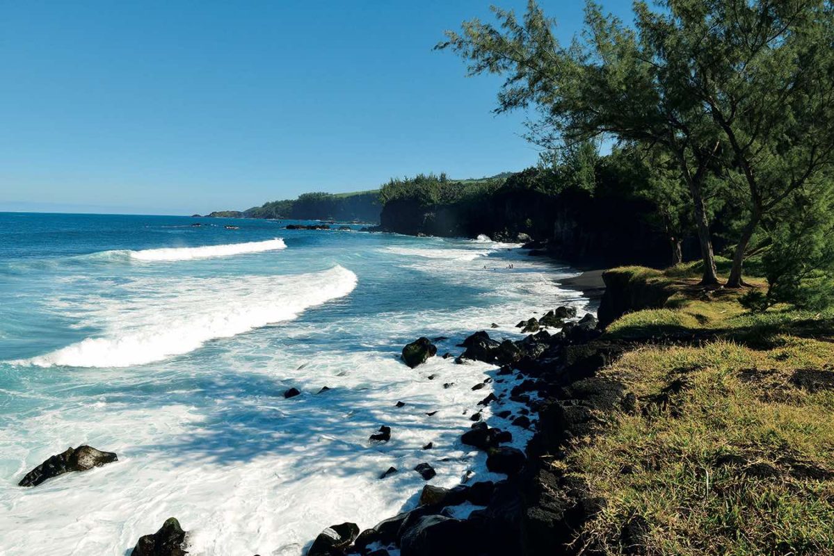 Plage De Ti Sable Carte De La Réunion