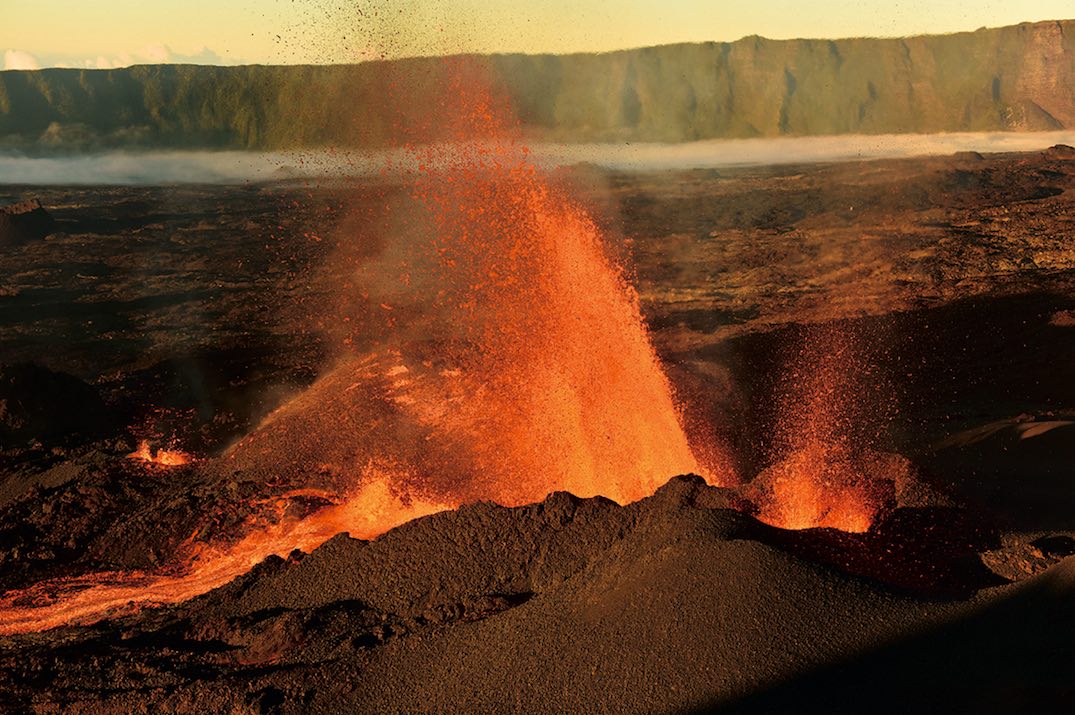 Lever Et Coucher Du Soleil à La Réunion Carte De La Réunion