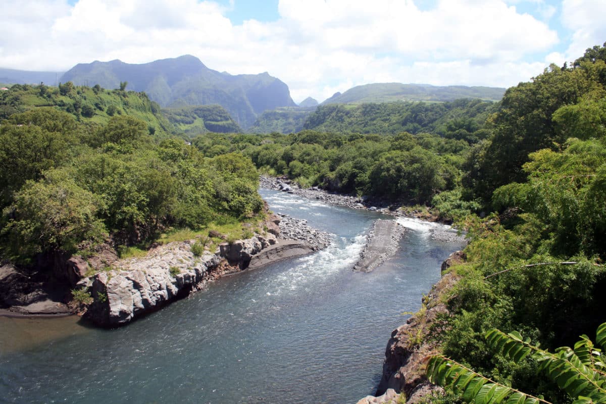 Rivière du Mât - Carte de La Réunion