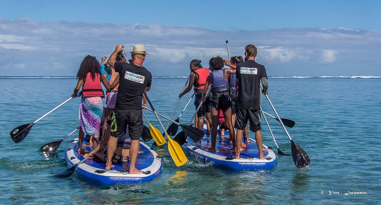 Big paddle - Carte de La Réunion